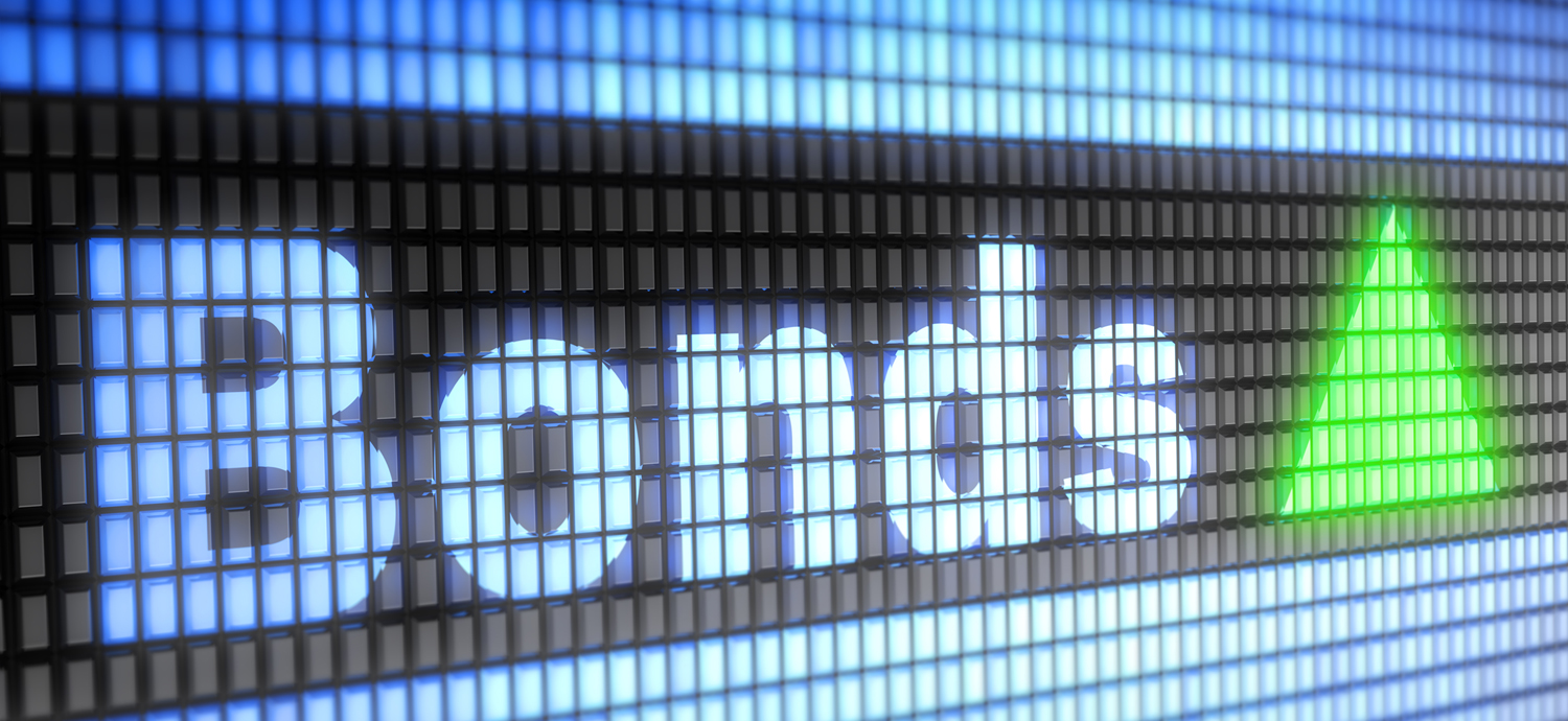 Ticker showing "Bonds" with up symbol