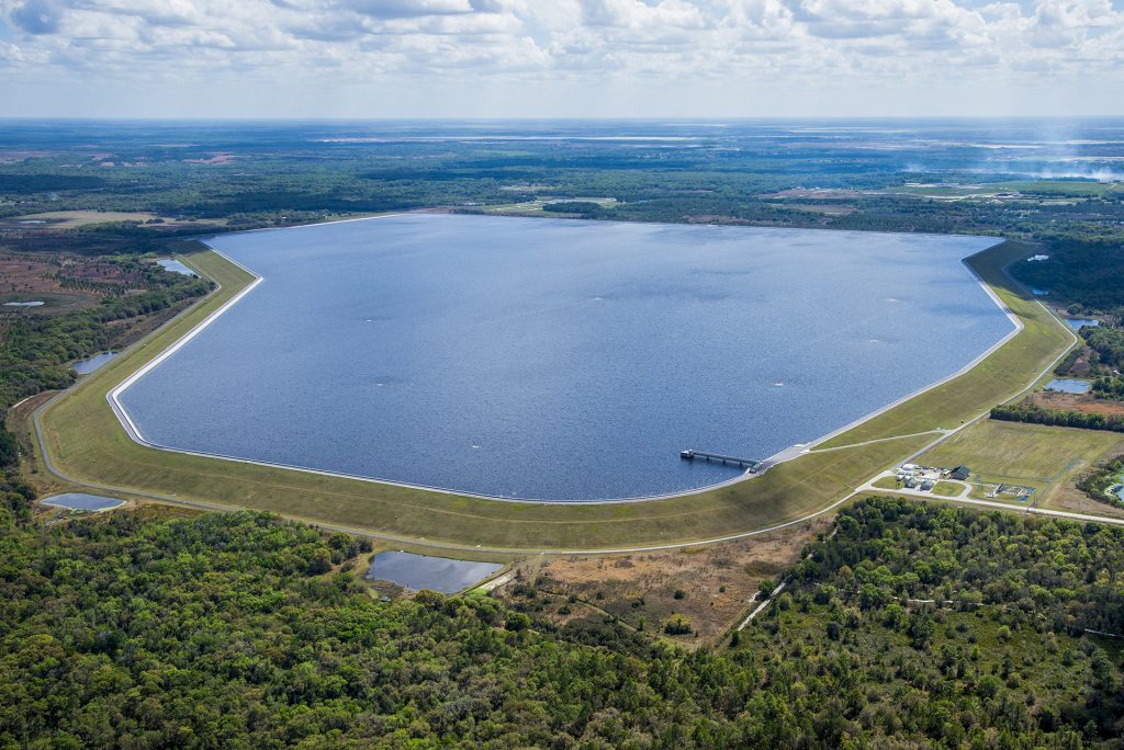 Aerial view of Regional Reservoir