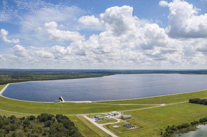Aerial view of Regional Reservoir