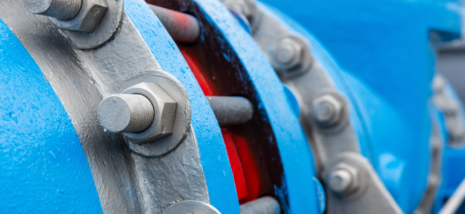 Closeup of pipe
