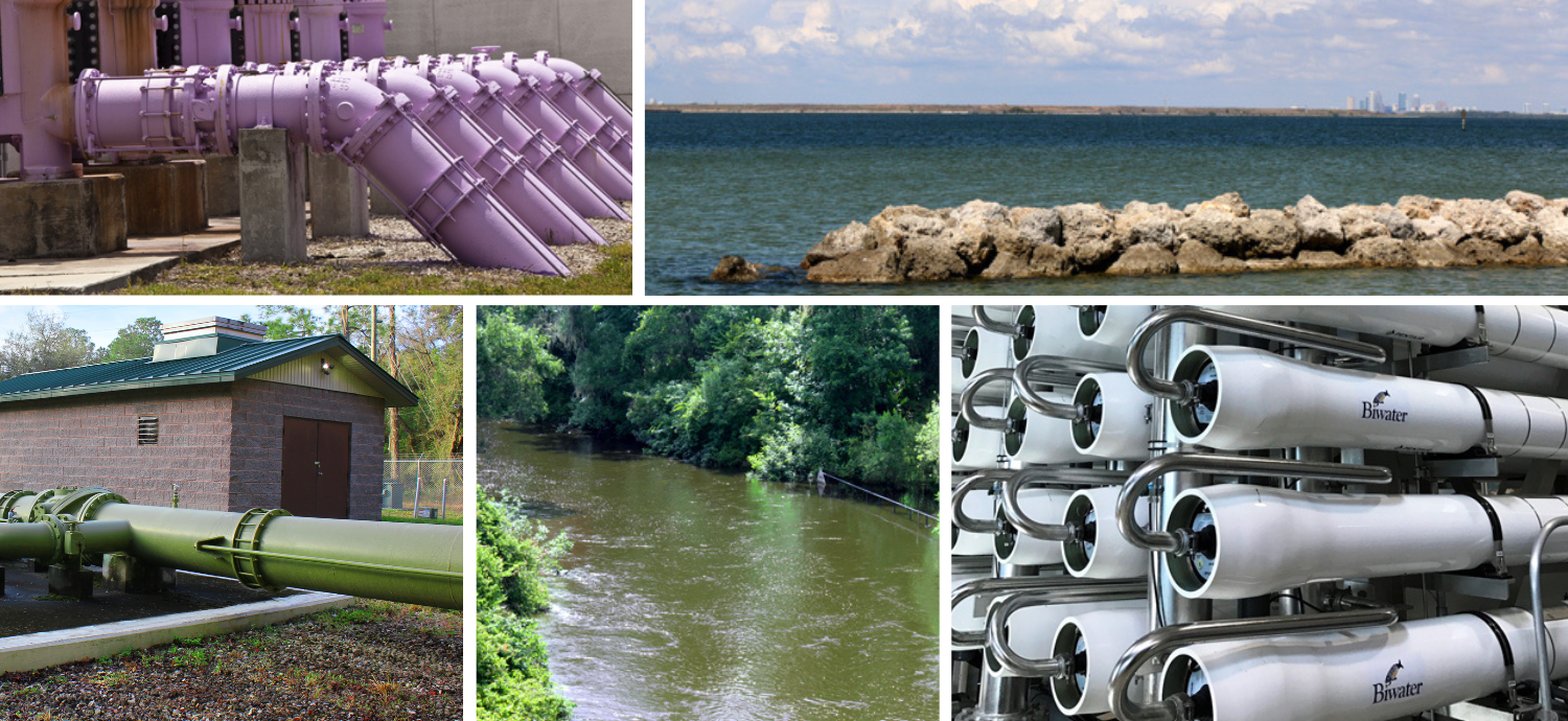 Long-term Master Water Plan project options.