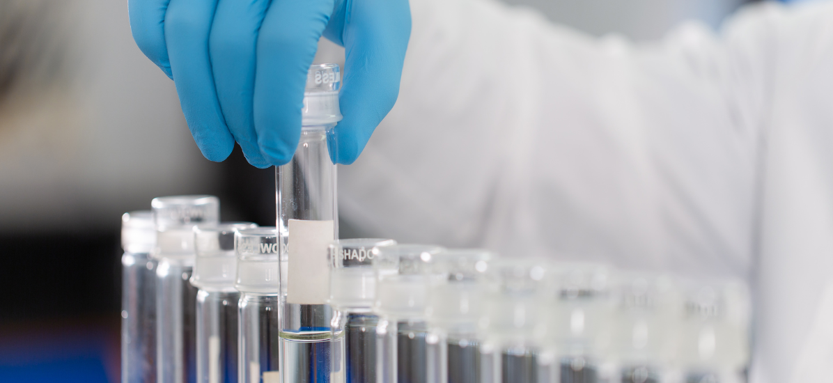Test tubes in lab