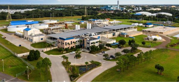 Surface Water Treatment Plant aerial
